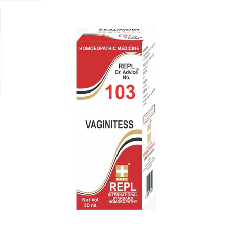 Homeopathy REPL Dr. Adv. No. 103 vaginitess drops