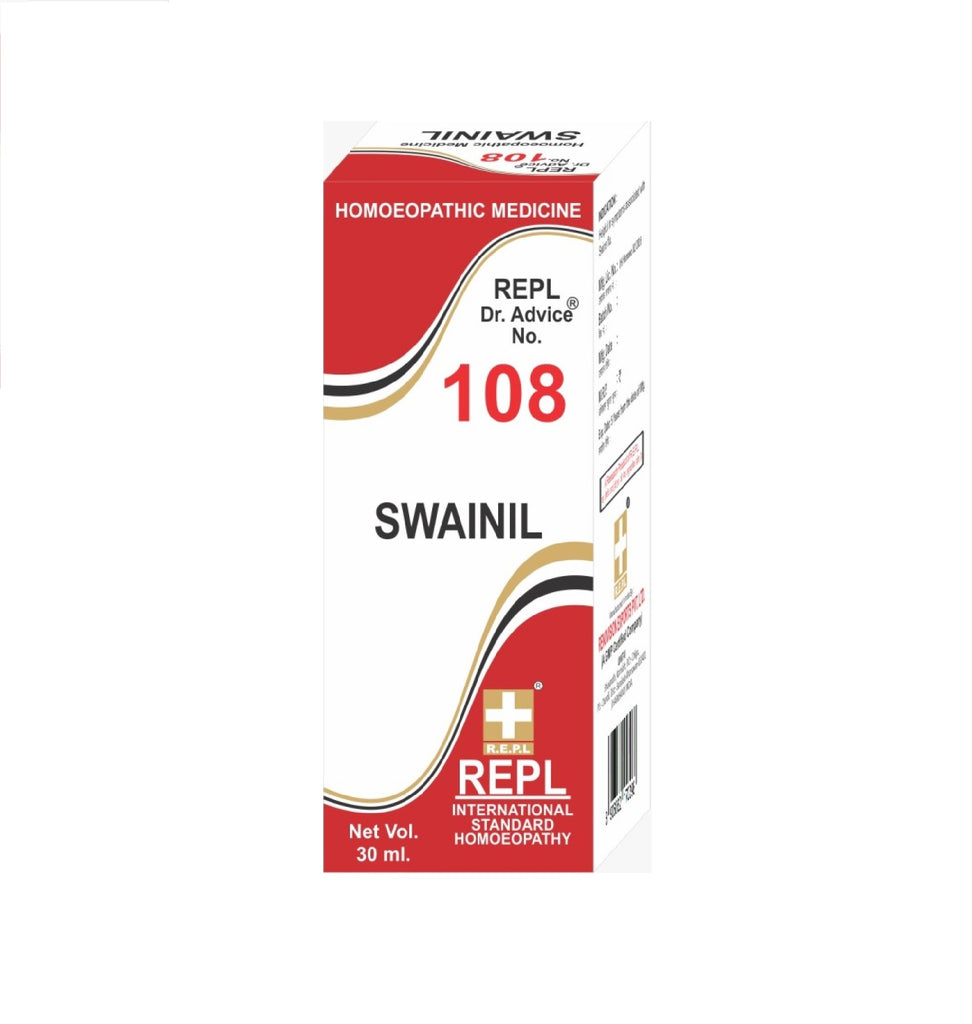 homeopathy REPL Dr Adv No 108 swainil drops 