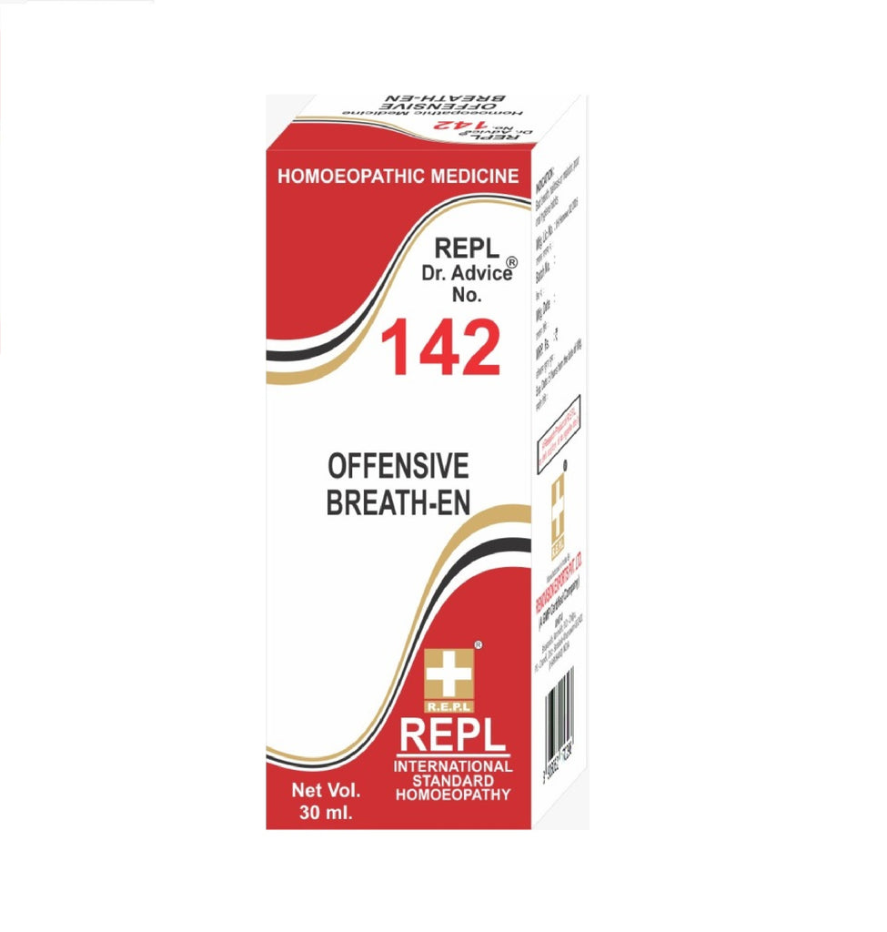 homeopathy REPL Dr Adv No 142  Bad smell from mouth treatment homeopathic