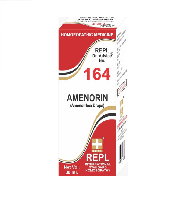 Homeopathy REPL Dr Adv No 164 amenorin drops