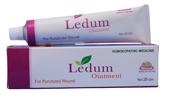 Wheezal Ledum Ointment for Punctured Wounds