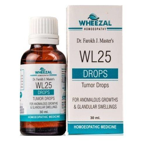 Wheezal WL-25 Tumor Drops for Anomalous Growths And Glandular Swelling