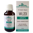 Wheezal WL 23 Homeopathic Travel Sickness drops