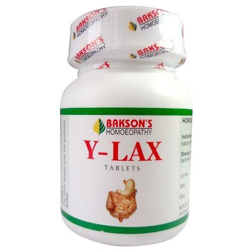 Bakson Y Lax Tablets for constipation, difficult stools