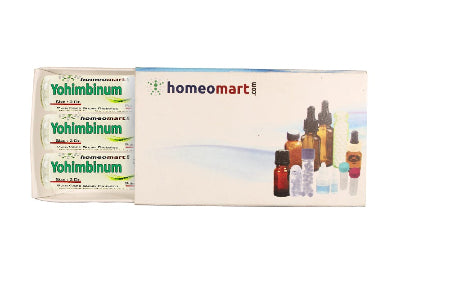 Yohimbinum Homeopathy medicated pills in a box , pack of 3