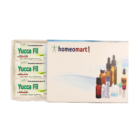 Yucca Filamentosa 2 Dram Pills Box in various potencies