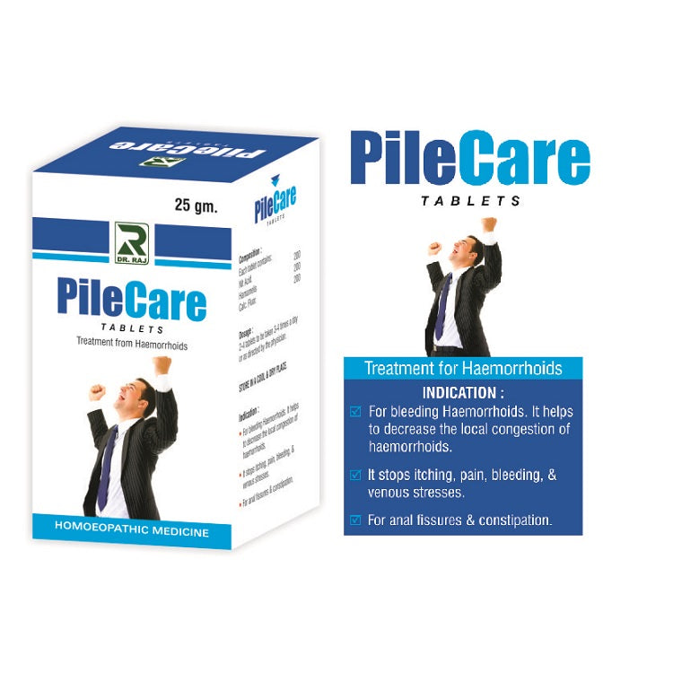 Dr. Raj Pile Care: Natural Homeopathic Solution for Piles Relief