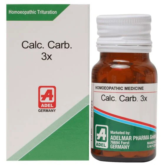 German Calcarea Carbonica Trituration tablets 3X, 6X