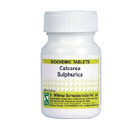 Calcarea Sulphurica Biochemics Tablets 3x, 6x, 12x, 30x, 200x new packing