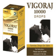 Packaging of Dr. Raj Vigoraj 10000 Drops, which is indicated for men's sexual health.