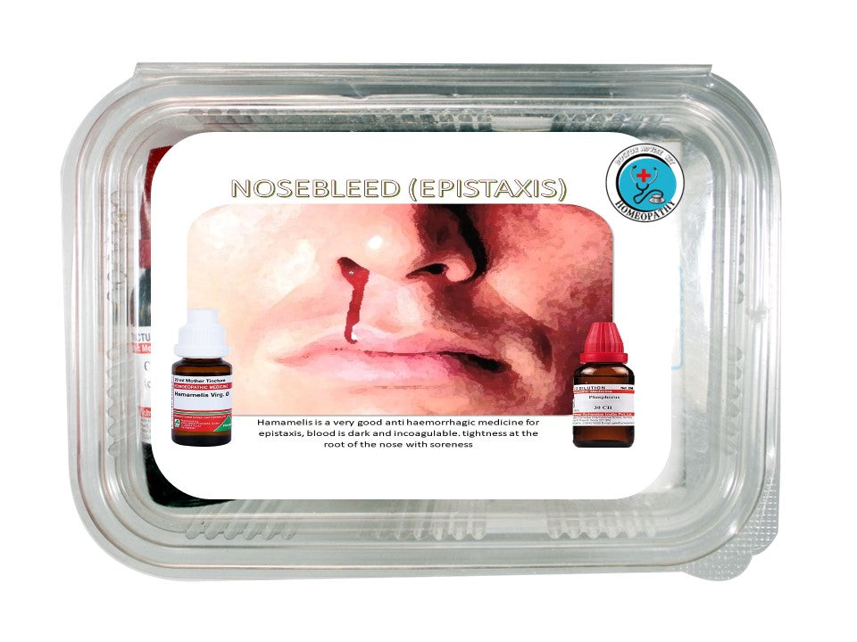 Epistaxis Homeopathy Kits – Expert-Curated Remedies for Bleeding Nose
