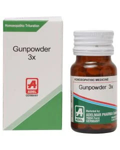 Adel Gun Powder 3X Homeopathy Trituration Tablets