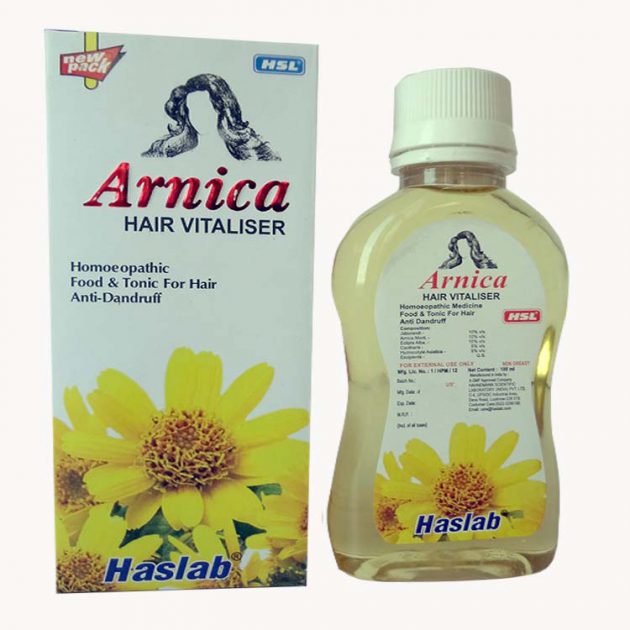 Haslab Arnica Hair Vitaliser with Jaborandi, bhringraj, cantharis
