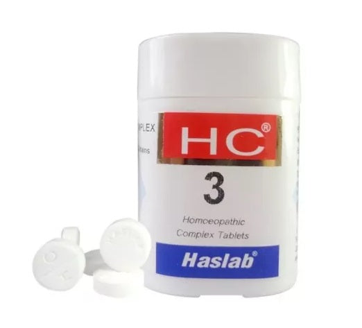 Haslab homeopathy  HC 3 Agnus Castus Complex Tablet (Glands)