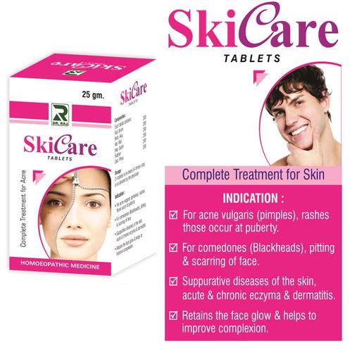 Dr Raj Skicare Tablets, Dr Raj Skincare Tablets, Skicare Tablet, Dr Raj Skicare Homeopathy, Dr Raj skin tablets, homeopathic skin care tablets, homeopathy for acne, homeopathic acne tablets, homeopathic skin tablets, homeopathy for pimples, homeopathic blackhead support, homeopathic skin wellness, Dr Raj Homoeo Pharmacy