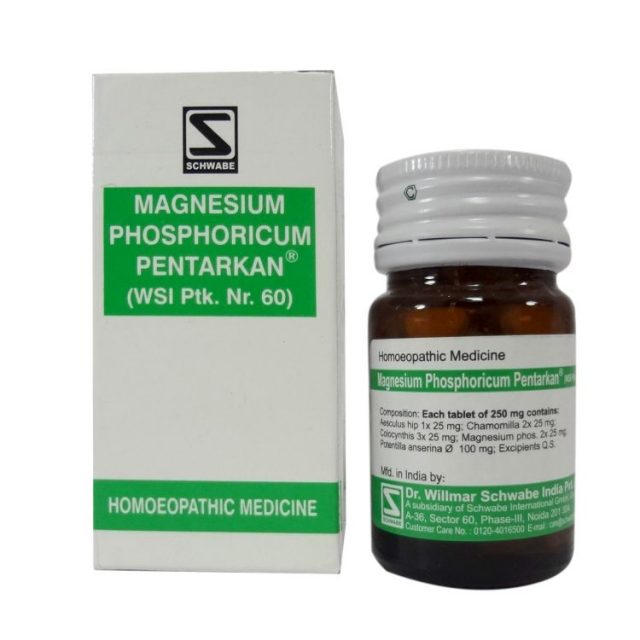 Schwabe Magnesium Phosphoricum Pentarkan Tablets old pack