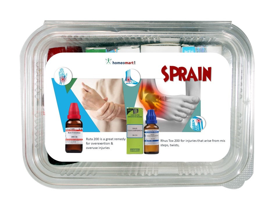 Top Homeopathy Sprain Medicines