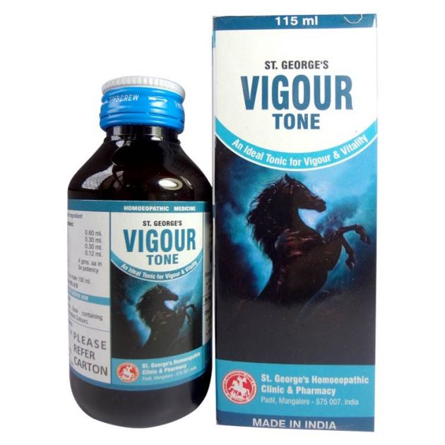 St George Vigour Tone - An Ideal Tonic for Vigour and Vitality