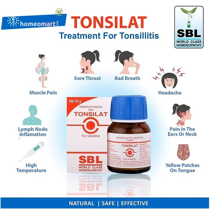 SBL Homeopathy medicine for throat infection