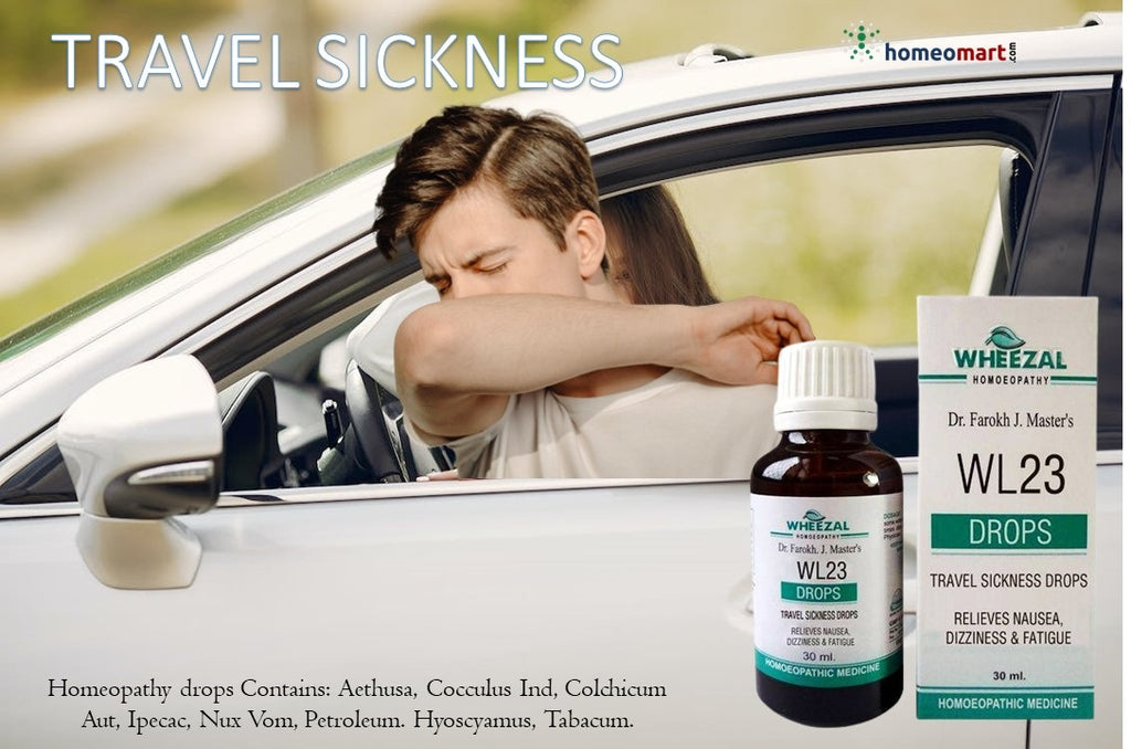 travel sickness medicine in homeopathy