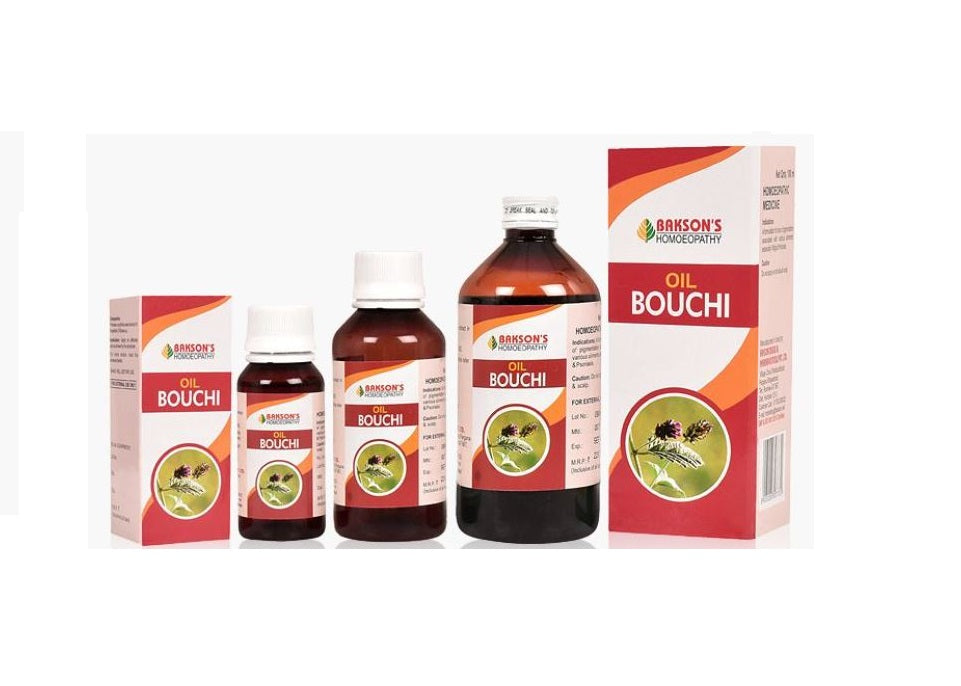 Bakson Oil Bouchi for Vitiligo, Psoriasis & Skin Pigmentation Loss