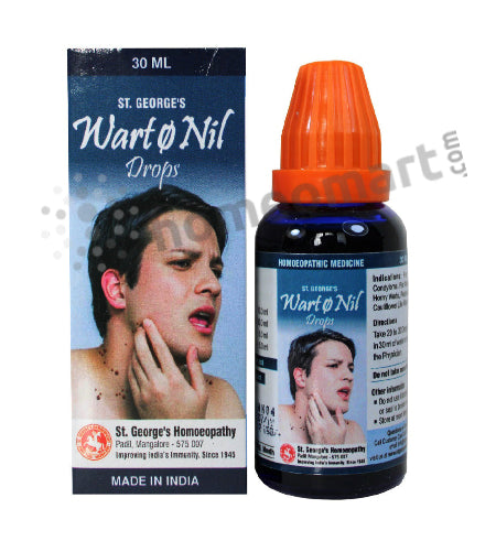 Warts O Nil Drops for Warts, Blackheads with Thuja, Sabina
