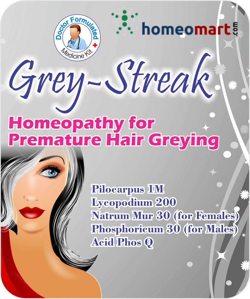 Treat premature Grey Hair with these top selling Homeopathy medicines