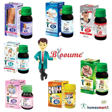 Blooume Homeopathy Medicines Collection