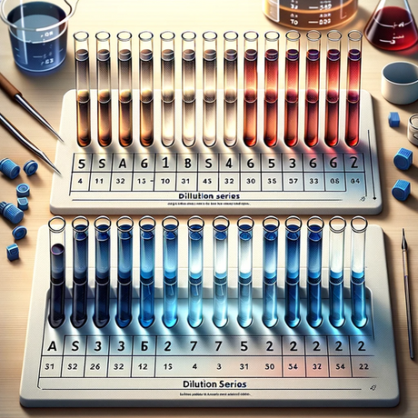 A-Z dilution series