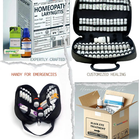 Homeopathic Kits for Home, Travel & Common Ailments