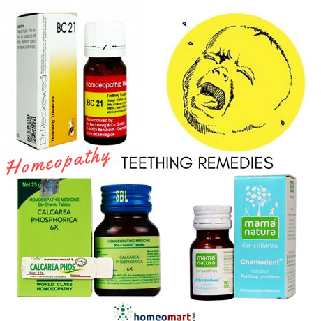 teething problems homeopathy remedies