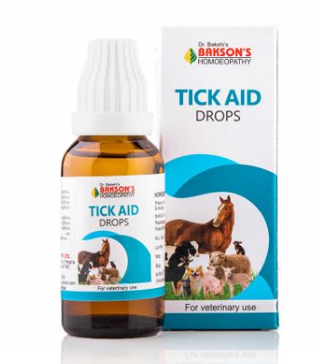Bakson Tick Aid Drops for Pets - Natural Relief from Fleas, Ticks, and Lice
