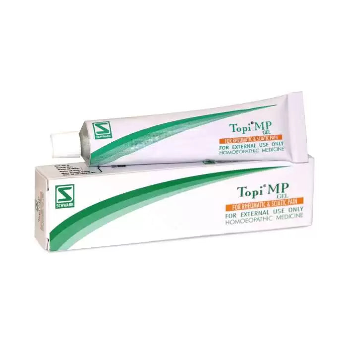 Schwabe Topi MP homeopathy Gel for Rheumatoid arthritis, Sciatica, Cervical & Lumbar Spondylosis 
