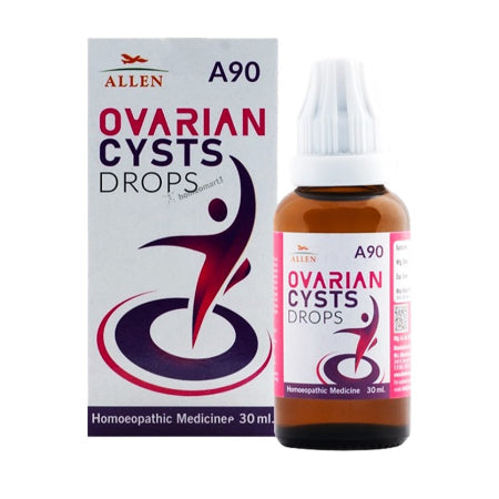 Allen A90 Ovarian Cysts Drops for PCOS, Irregular menstural periods