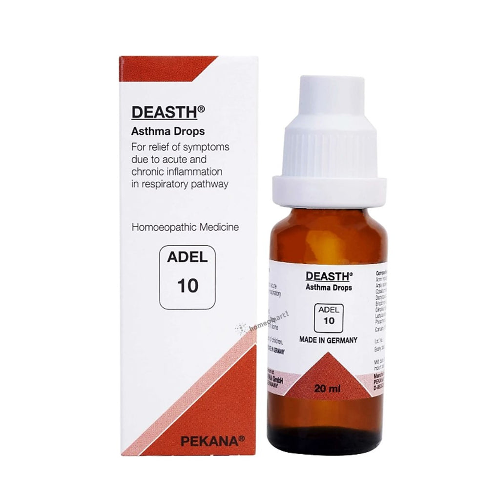 Adel 10 Deasth drops for asthma symptoms in adults and children