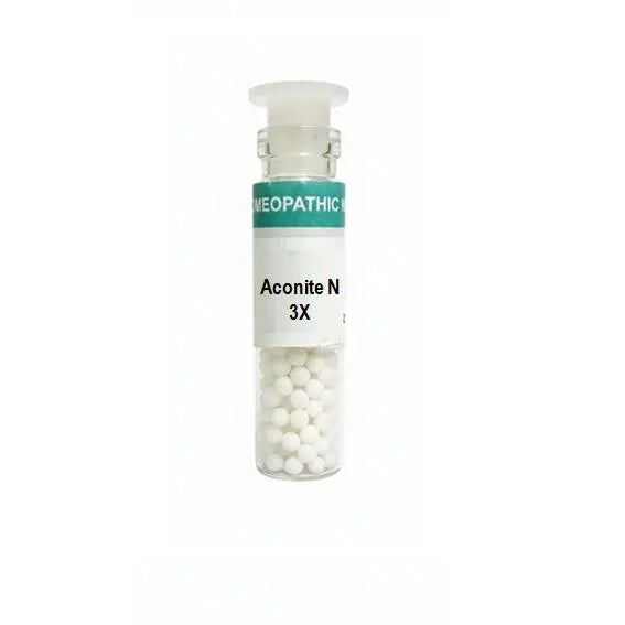 Aconitum Napellus Homeopathy 3X Pills