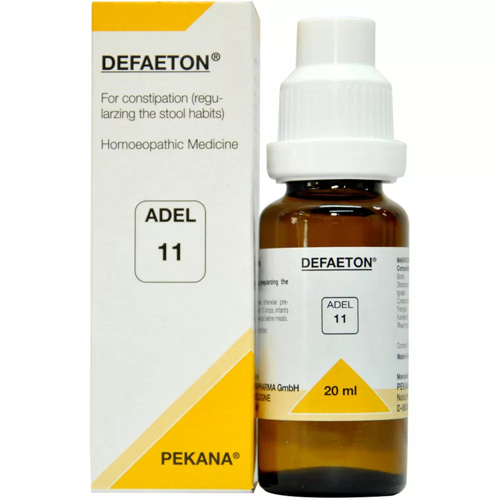Get back to regular stool habits naturally with Defaeton Drops! This gentle, non-habit-forming homeopathic formula effectively relieves constipation and promotes healthy digestion without side effects.