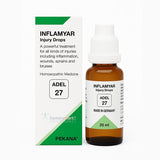 Inflamyar Injury Drops bottle and packaging on a white background