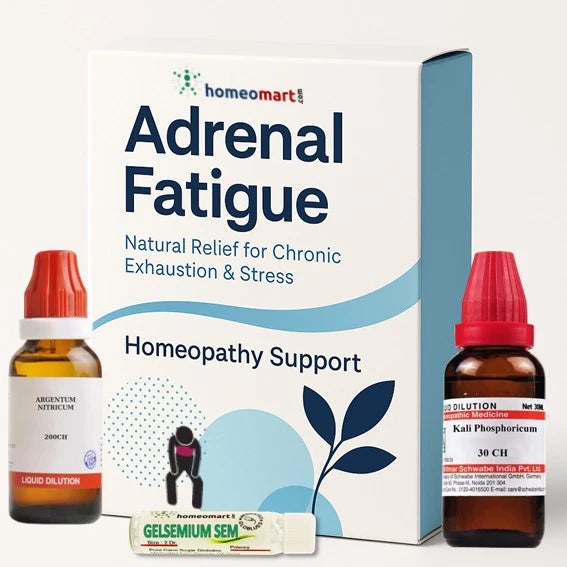 Adrenal Fatigue Homeopathy Kit Relieve Stress Fatigue Brain Fog