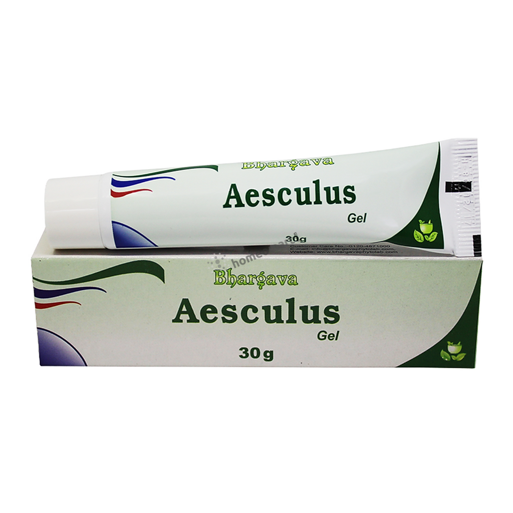 Bhargava Aesculus Gel: Homeopathic Relief for Piles & Fissures 10% Off