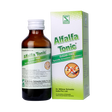 Schwabe Alfalfa homeopathic Tonic Diabetic (Sugar free), Weakness, Poor Appetite, Stress Sleep Disorders 100ml