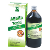 Schwabe Alfalfa homeopathic Tonic Diabetic (Sugar free), Weakness, Poor Appetite, Stress Sleep Disorders 500ml