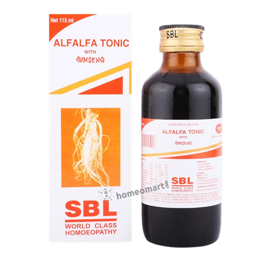 SBL Alfalfa Tonic with Ginseng, Exhaustion, Poor appetite