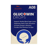 Box of Glucowin Drops with Allen branding on a white background