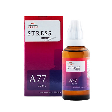 A77 Stress Drops help relieve anxiety, irritability, mood swings, and mental fatigue. Homeopathic formula for emotional balance and stress relief.