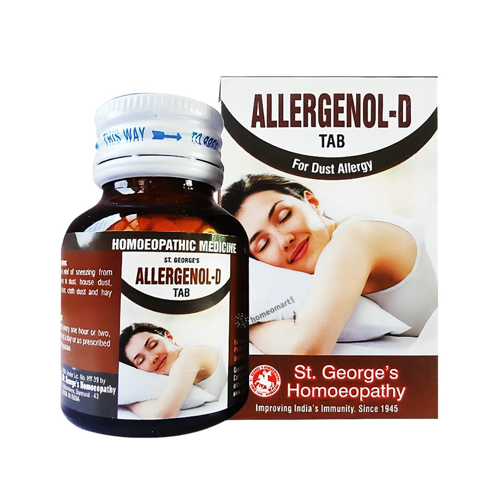 St George Allergenol-D Tab for Dust Allergy