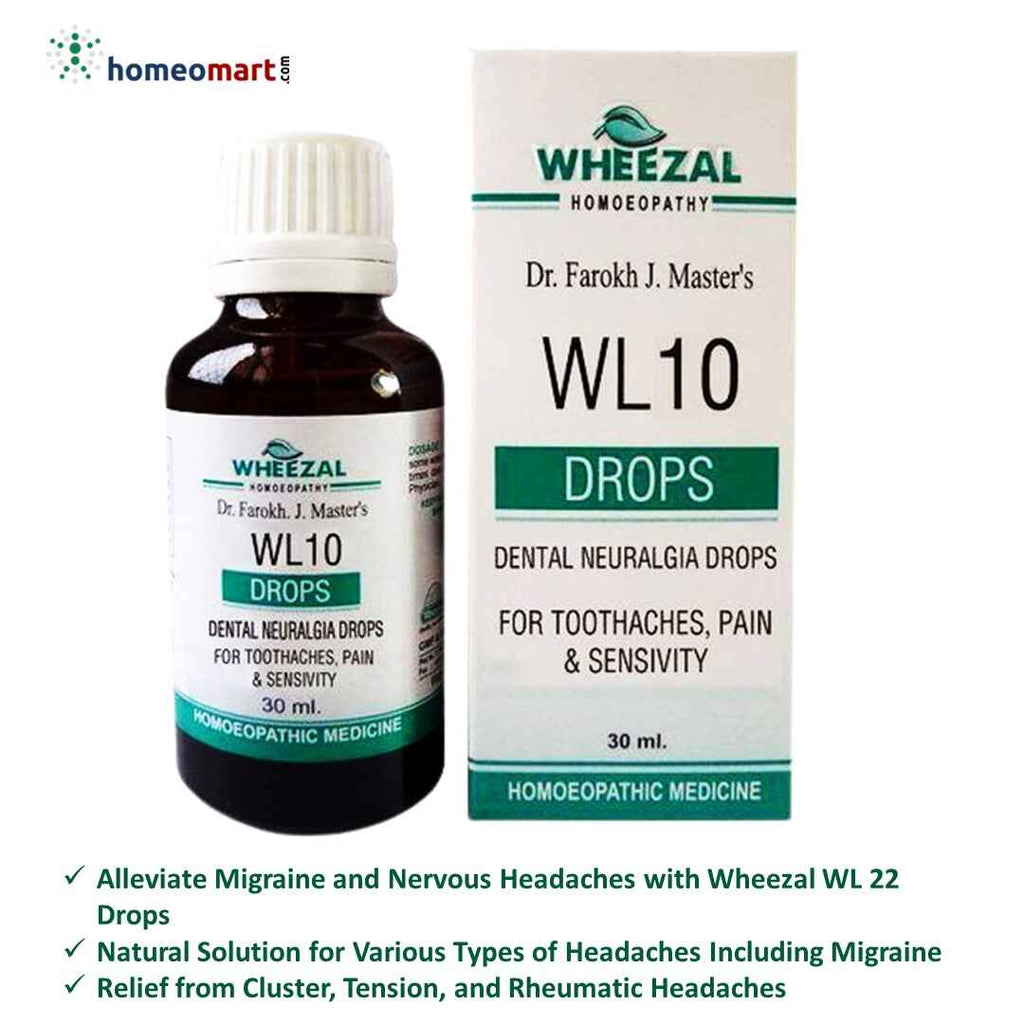  Wheezal WL 22 homeopathy Drops Provide Effective Migraine Relief