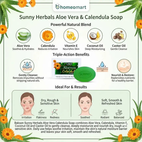 best soap for dry skin, soap for itchy skin, soap for rough skin, soap for sensitive skin, moisturizing bathing bar, herbal soap for daily use, Aloe Vera soap for dry skin, Calendula soap for irritated skin, soap for skin hydration, soap to soothe skin irritation