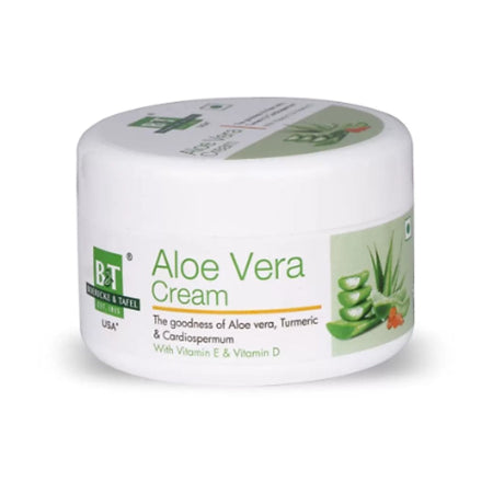 B&T Aloe Vera Cream – Hydrating & Soothing Skin Care with Shea Butter