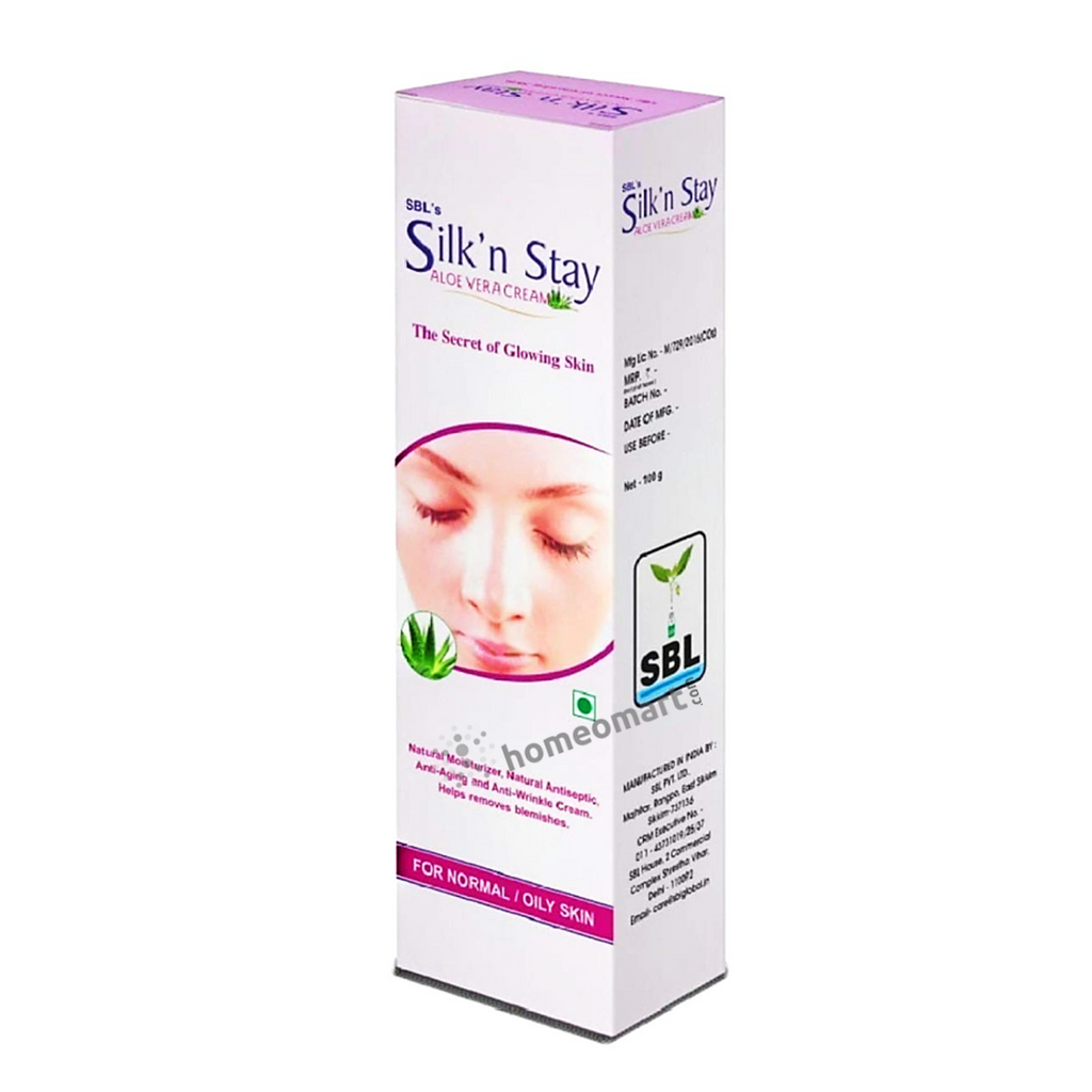 SBL Silk n Stay Aloevera Cream for Natural Glowing Flawless Skin